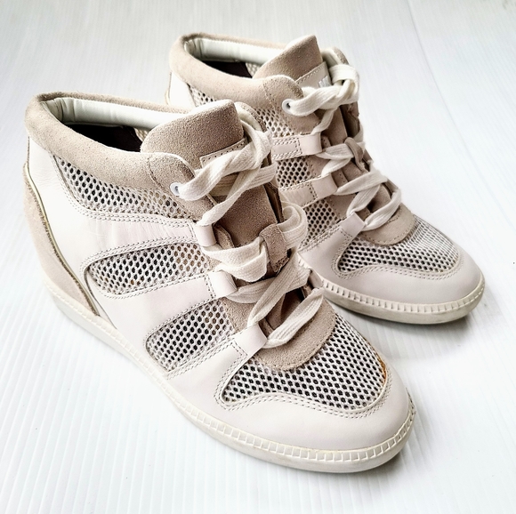 hidden wedge platform sneakers
